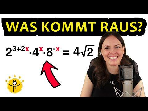 Löse OHNE Taschenrechner! – Exponentialgleichung