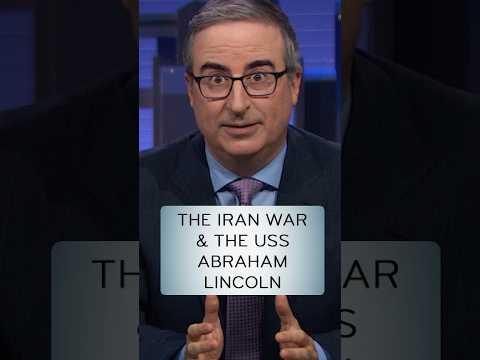 The Iran War & USS Abraham Lincoln #lastweektonight