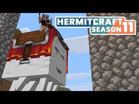 Building a Bridge And Getting Over It | Hermitcraft 11 Stream