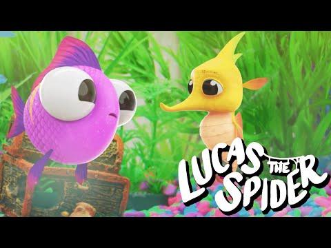 Dimples and Weebiscuit's Friendship + More Lucas The Spider Cartoons for Kids