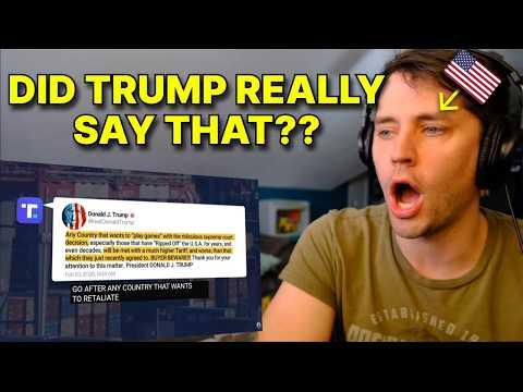 American reacts to E.U. halts U.S. trade deal