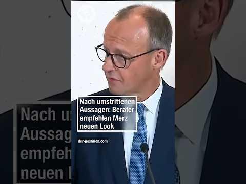 Nach umstrittenen Aussagen: Berater empfehlen Merz neuen Look