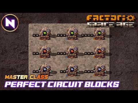 The Only 🟩🟥🟦CIRCUIT BUILDS You Need! (Normal/Rare/Legendary) | Factorio Space Age MASTER CLASS