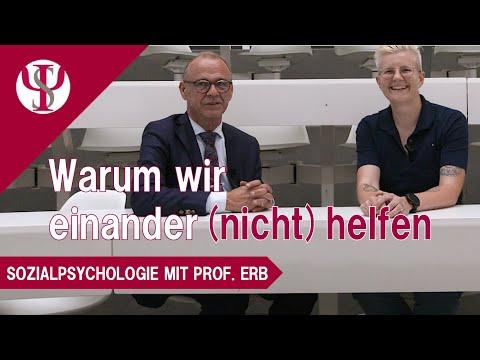 Warum wir einander (nicht) helfen | Sozialpsychologie mit Prof. Erb