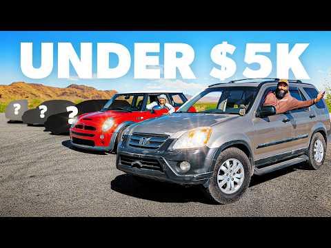 The Best FUN Cars Under $5000