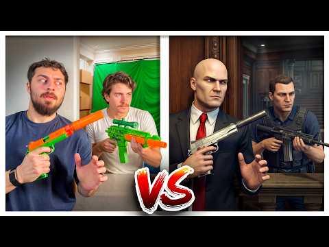 Trying Hitman Takedowns in Real Life