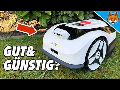 NIE WIEDER Rasen mähen aber bezahlbar?💥(RoboUp Raccoon 2 SE)🤯
