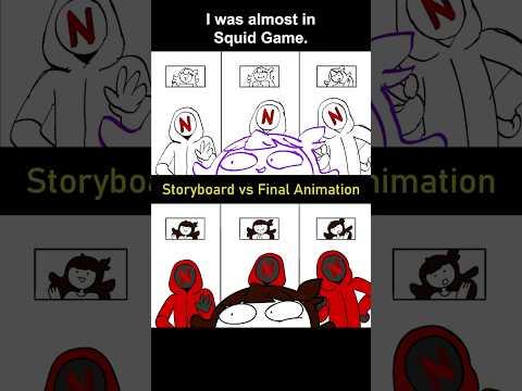 Storyboard vs Animation: I was almost in Squid Game. (shot 24)