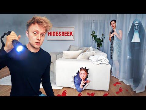 HIDE and SEEK in unserer kompletten Stadtvilla😱 (Challenge mit Angi & Chrissi) 
