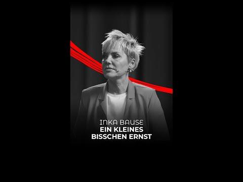 💧 Inka Bause gießt Wasser ein…