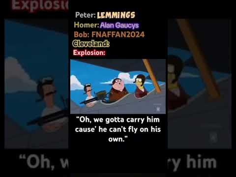 Voice act with @AlanGaucysflipaclip #familyguy #funny