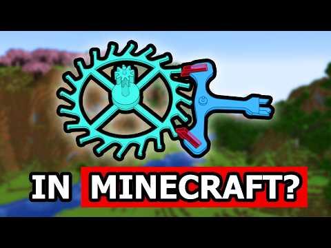 Making a Mechanical Watch in Minecraft! | The Escapement