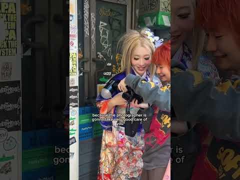 Gyaru photoshoots are a must do when you visit Tokyo
