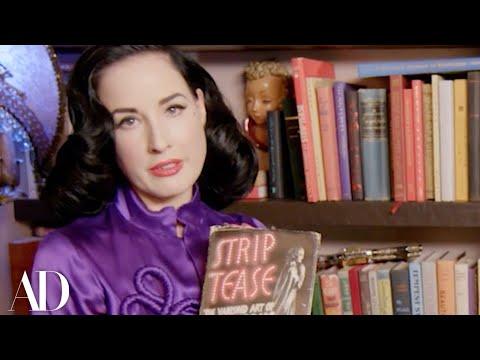 Inside Dita Von Teese's Rare Book Collection