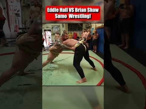 Eddie Hall Brian Shaw Sumo Wrestling