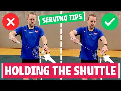 Fix Your Badminton Serve: The Correct Shuttle Grip Explained