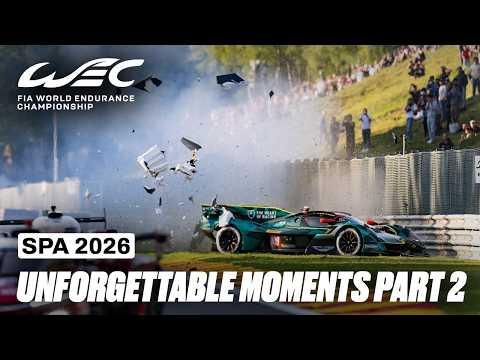Unforgettable Moments From Spa | Part 2 | TotalEnergies 6 Hours of Spa 2026 | FIA WEC