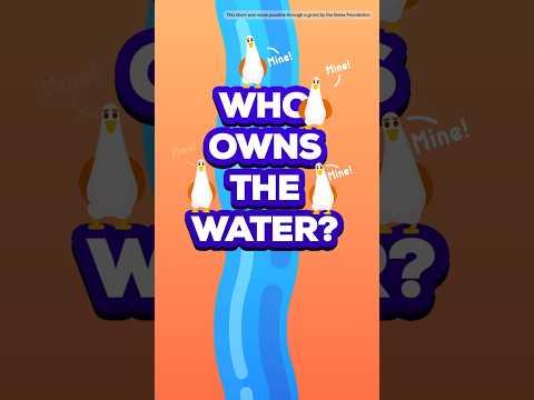 Who Owns Your Drinking Water?