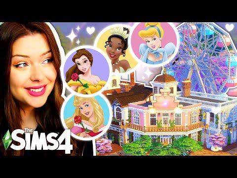 I'm Building a *functional* DISNEYLAND in The Sims 4