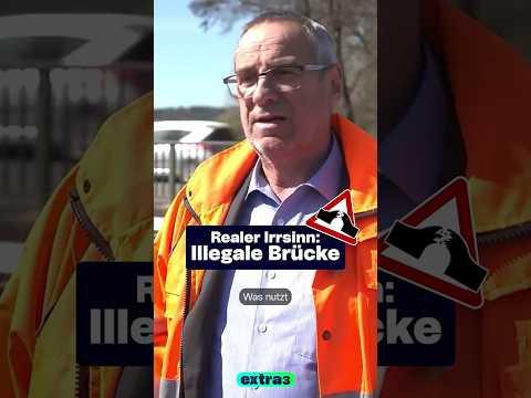 Illegale Brücke #Shorts #extra3