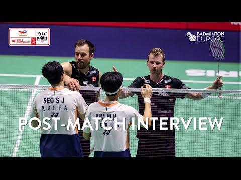 Astrup/Rasmussen reflect after big semifinal defeat┃BWF World Championships 2025