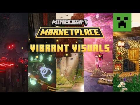 Minecraft x Vibrant Visuals in Marketplace