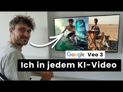 So setzt du DICH in jedes KI-Video – mit eigener Stimme (Veo 3 Tutorial)