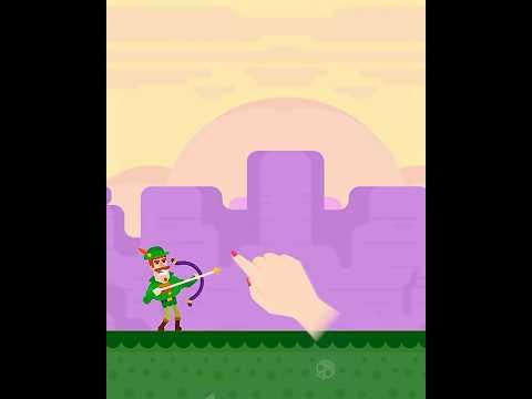 Bowmasters: Angry Birds Remake Gone Stupid 🐦💥 #bowmasters #shorts