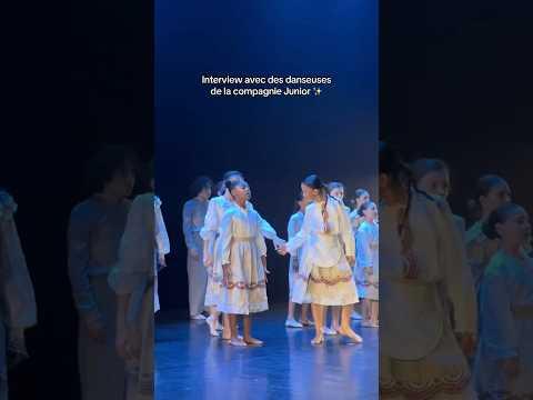 Interview avec la compagnie junior 🌟🔥 #dance #interview #performance
