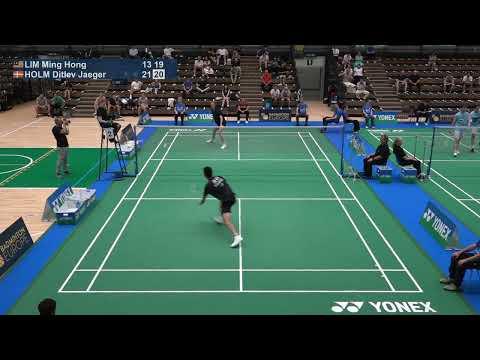 Match point - Ming Hong Lim vs Ditlev Jaeger Holm - MS, Final - Italian Open 2025