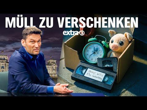 Zu verschenken: Müll sucht neues Zuhause | extra 3 vom 26.06.2025 · Teil 2