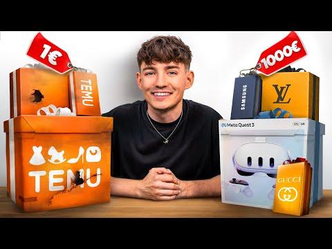 1€ vs. 1000€ Geschenke 🎁😦