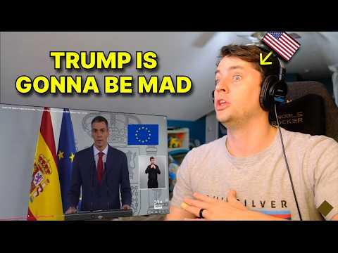 American reacts to Spanish PM Puts Trump in his place