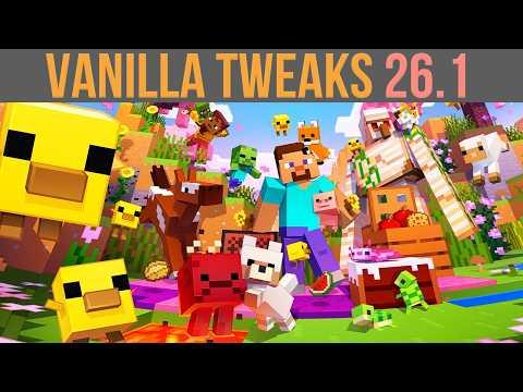 More Babies, Rainbow Block & More | Vanilla Tweaks 26.1