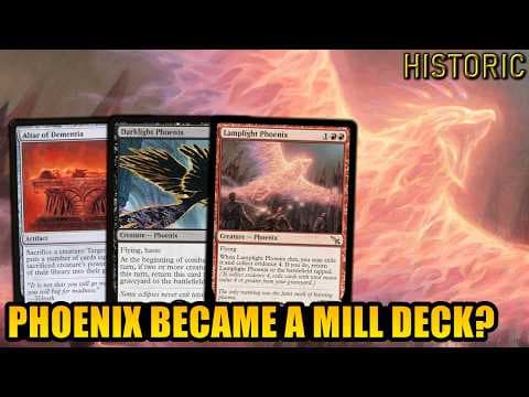 Winning With BOTH Decks Empty! - Phoenix Altar Combo | Historic BO3 | MTG Arena