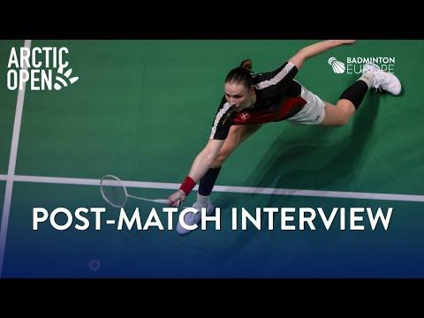 Line Kjærsfeldt secures her spot in the next round by defeating fellow Dane | Arctic Open 2025