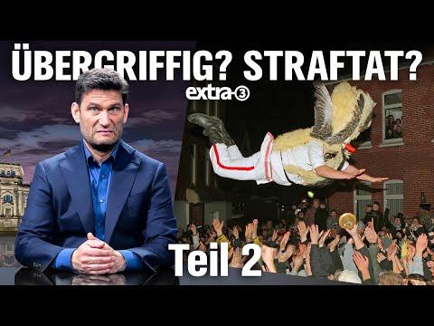 Schräge Bräuche: Klaasohm und Co. | Catcalling bestrafen? | extra 3 vom 11.12.2025 · Teil 2/2