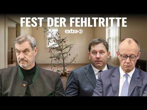 SPD & Union: Wer wünscht der Koalition Frohe Weihnachten? | extra 3