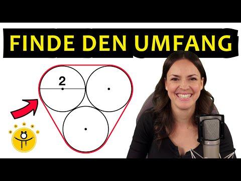 Drei Kreise, ein Seil – Kannst du die Länge berechnen?
