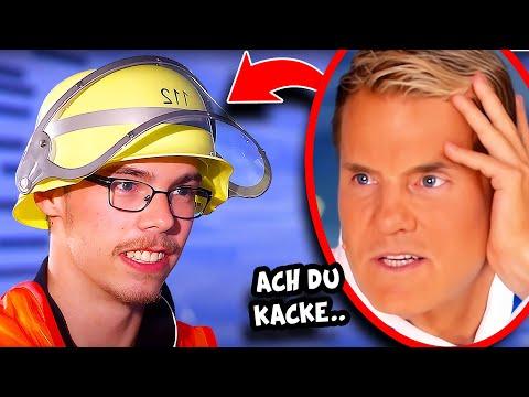 FEUERWEHRMANN macht sich zum AFFEN bei DSDS