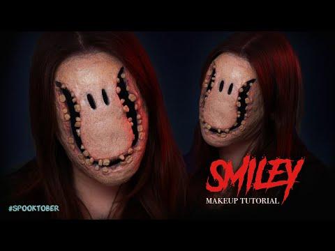 SMILEY 🙂 SFX Halloween Makeup Tutorial #spooktober