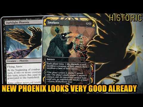Darklight Phoenix Might Be Insane | Historic BO3 | MTG Arena