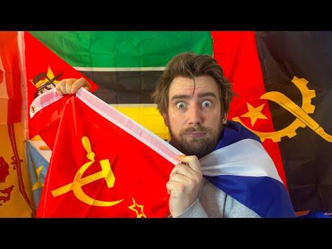 I have NO idea who sent me these flags??