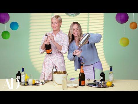 Brie Larson & BFF Courtney McBroom Compete in Party Hosting Skills | Architectural Digest