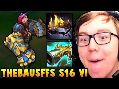 TheBausffs shows you why Vi Top Lane is Broken in Season 16