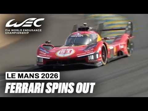 Ferrari Collides with LMP2 Car | 24 Hours of Le Mans 2026 | FIA WEC