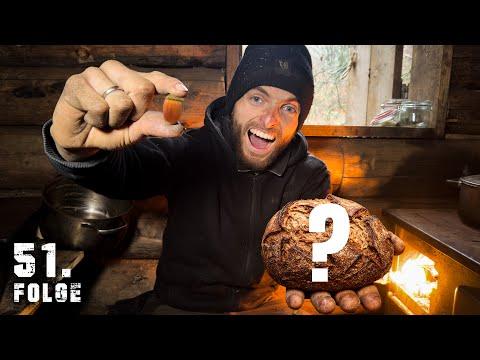 Ich versuche BROT aus EICHELN zu machen | Tag 51/100 autark