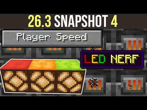 Cushion Tag List, Player Speed & Custom Fuels | 26.3 Snapshot 4