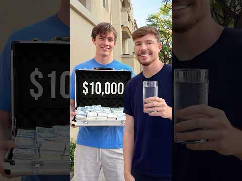 Bring Me A Glass Of Water = Win $10,000