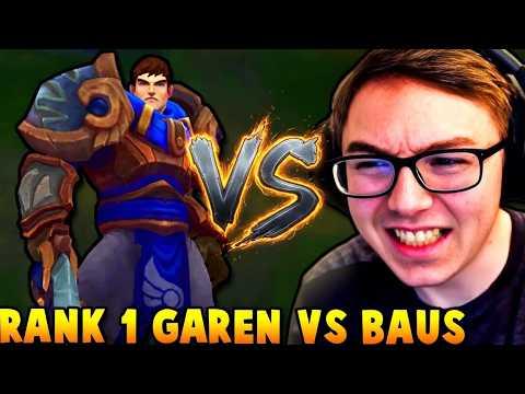 TheBausffs faces the RANK 1 GAREN WORLD and gets TILTED
